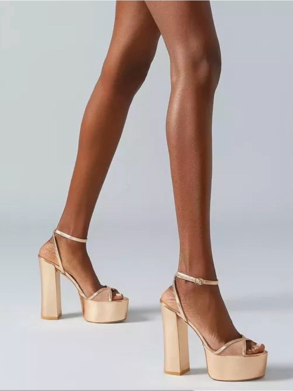 🆕 Stuart Weitzman Noche Skyhigh 145 Platform Sandal